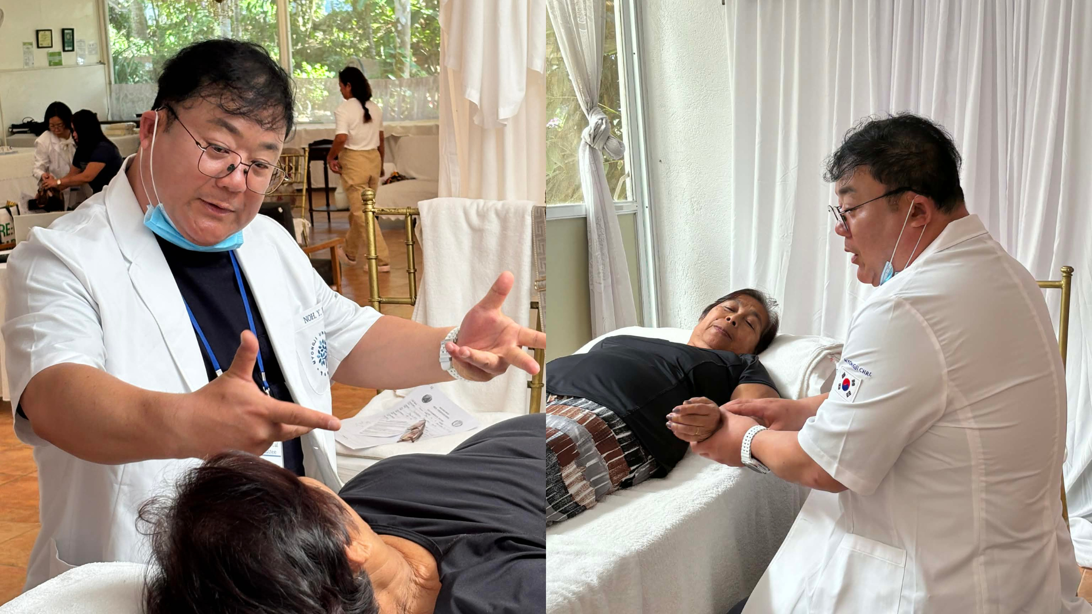 Korean acpuncture mission at Sonya's Garden